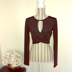 Sexy Keyhole Crop Top